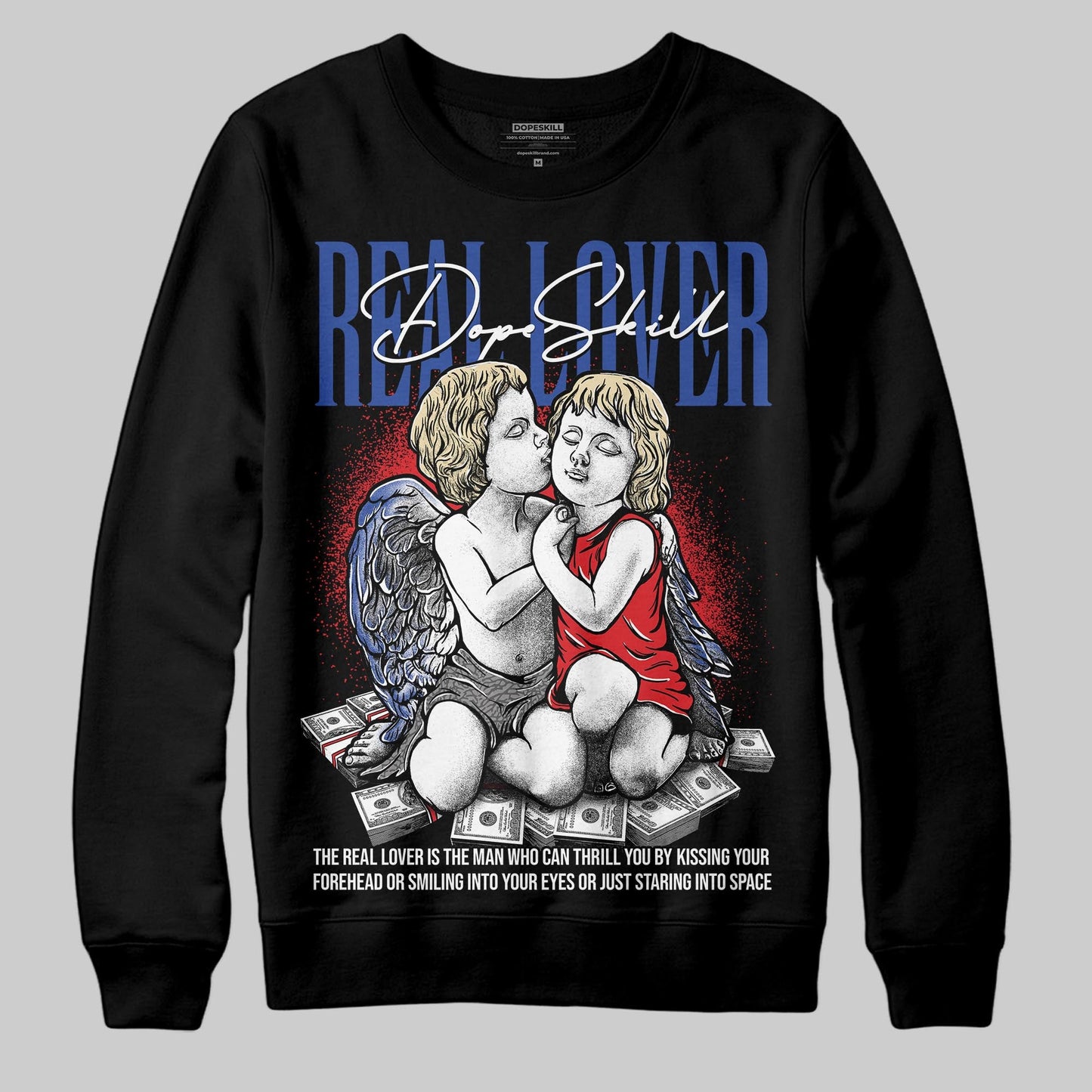 Seoul 2.0 3s DopeSkill Sweatshirt Real Lover Graphic