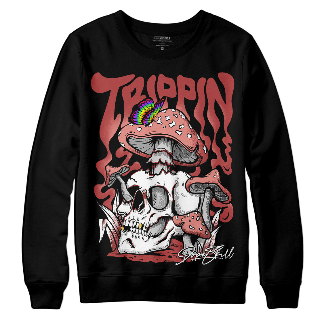 Dune Red 13s DopeSkill Sweatshirt Trippin Graphic