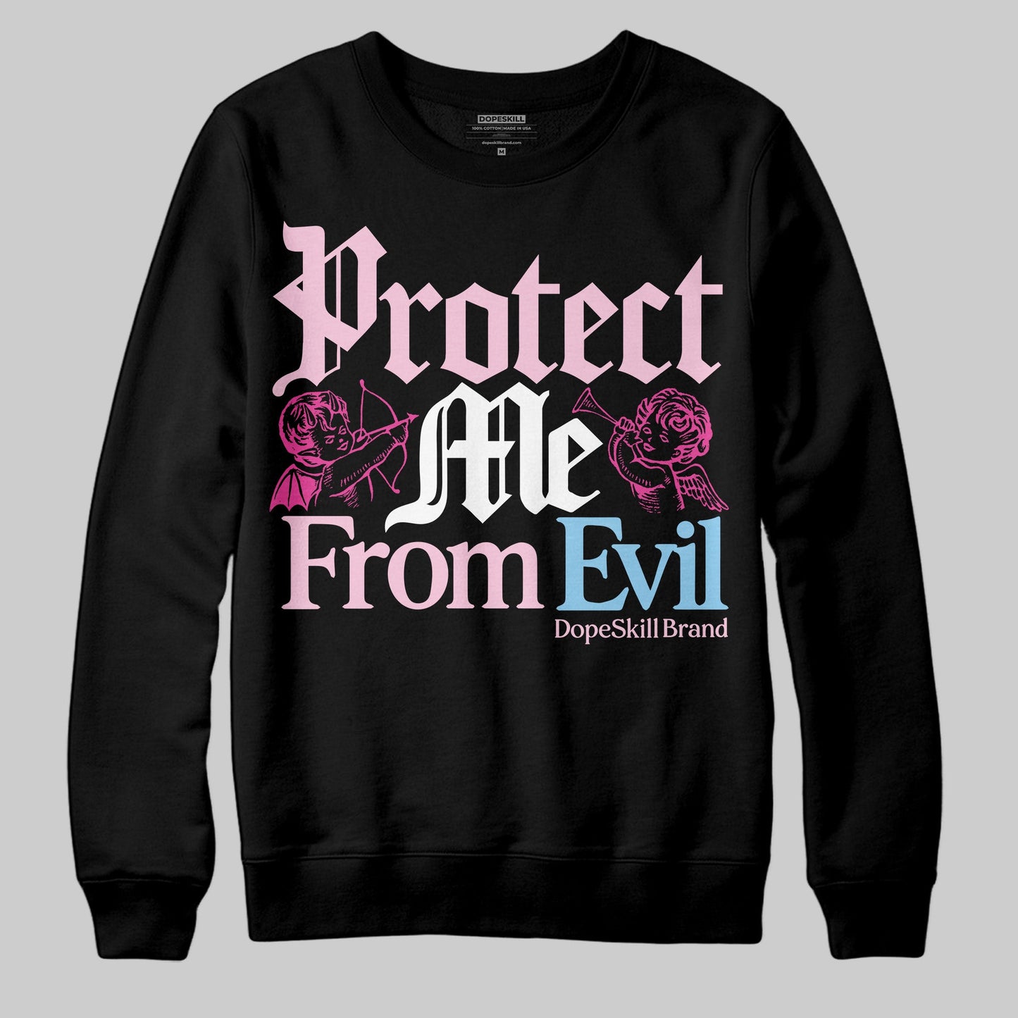 Doernbecher 6s DopeSkill Sweatshirt Protect Me From Evil Graphic