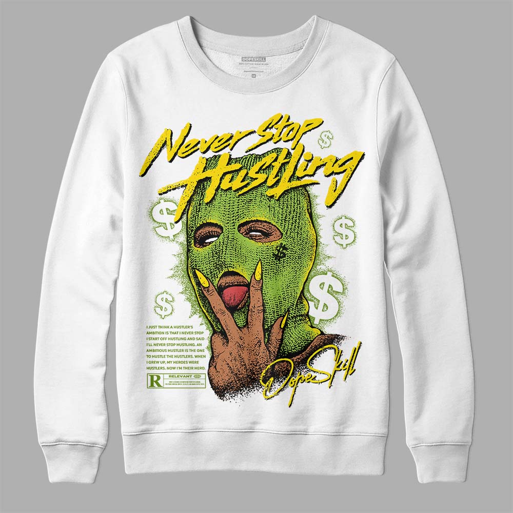 Dunk 'Chlorophyll' DopeSkill Sweatshirt Never Stop Hustling Graphic