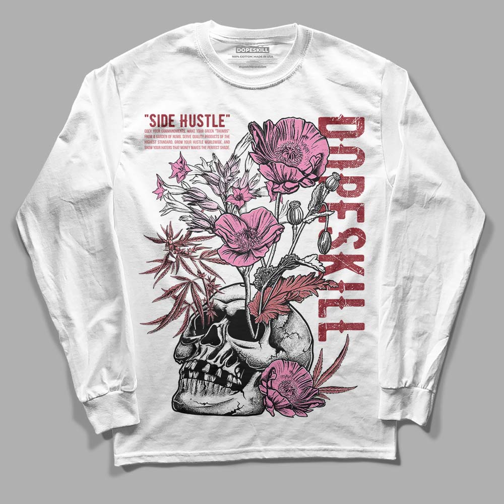 Valentine's Day Collection DopeSkill Long Sleeve T-Shirt Side Hustle Graphic