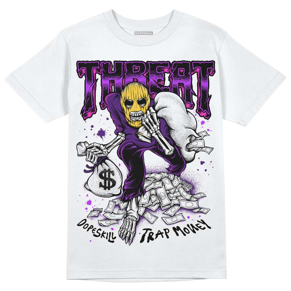 Field Purple 12s DopeSkill T-Shirt Threat Graphic