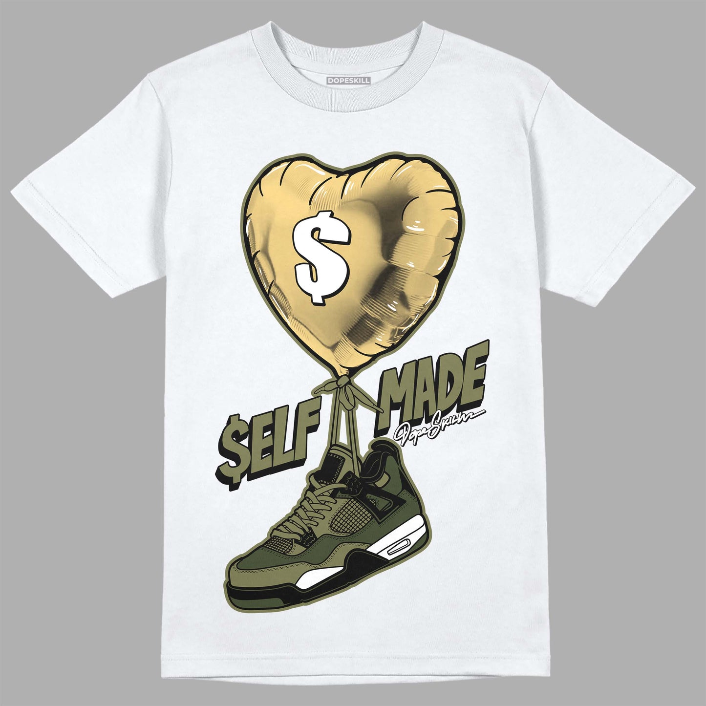 Craft Olive 4s DopeSkill T-Shirt Self Made Graphic