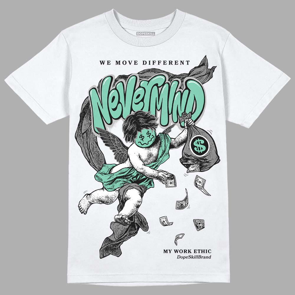 Green Glow 3s DopeSkill T-Shirt Nevermind Graphic