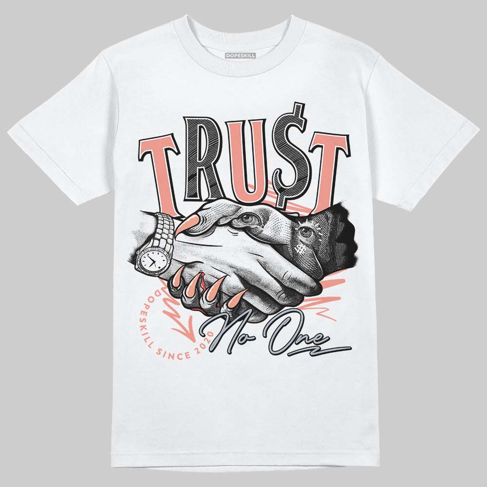 Crimson Bliss 5s DopeSkill T-Shirt Trust No One Graphic
