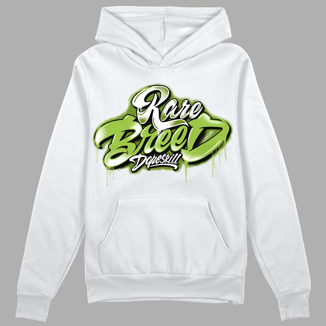 Dunk Low 'Chlorophyll' DopeSkill Hoodie Sweatshirt Rare Breed Type Graphic