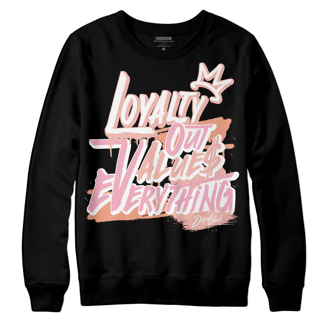 Legend Pink 11s DopeSkill Sweatshirt LOVE Graphic