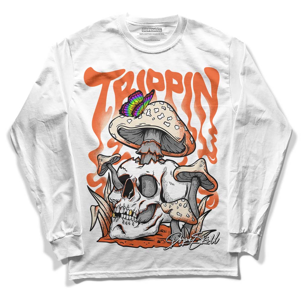 Georgia Peach 3s DopeSkill Long Sleeve T-Shirt Trippin Graphic