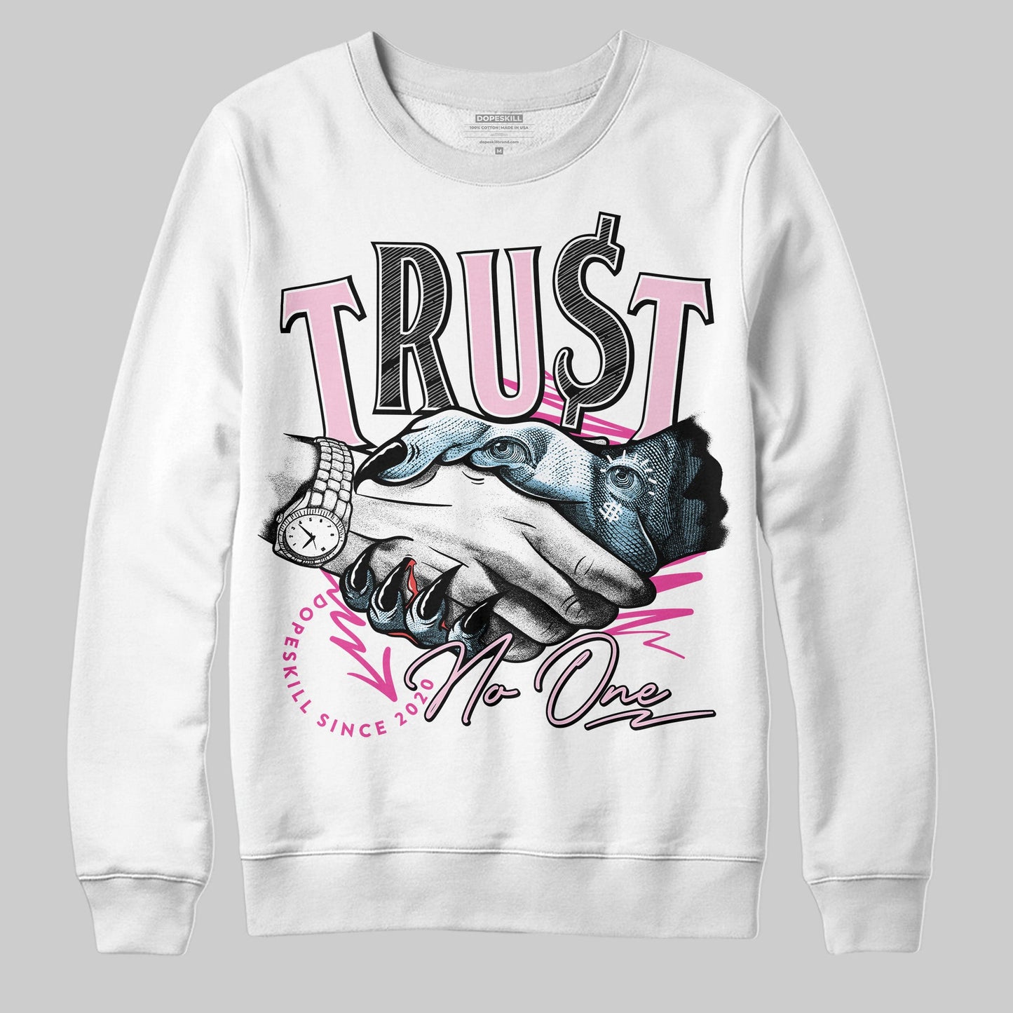 Doernbecher 6s DopeSkill Sweatshirt Trust No One Graphic
