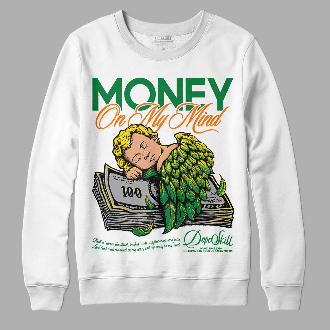 Dunk Low Reverse Brazil DopeSkill Sweatshirt MOMM Graphic