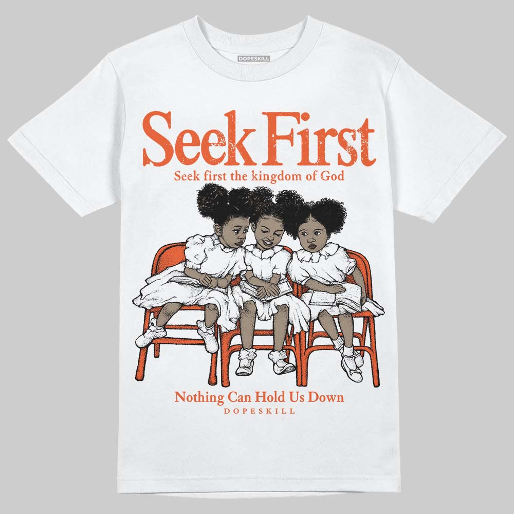 Orange Milk DopeSkill T-Shirt New Seek First Graphic