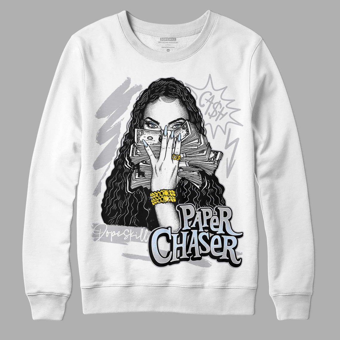 Cement Grey 11s DopeSkill Sweatshirt NPC Graphic