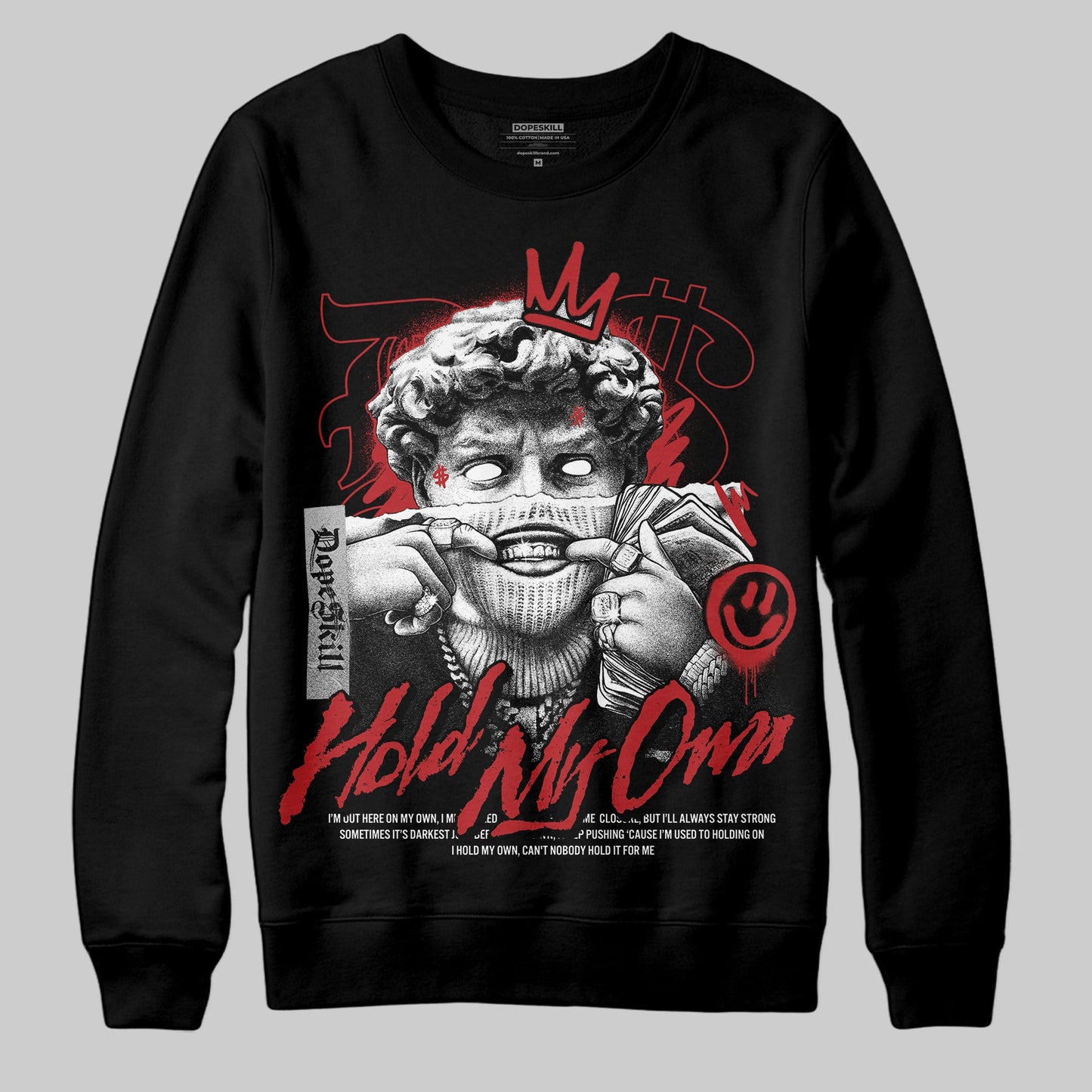Flu Game 12s DopeSkill Sweatshirt In My Way Graphic