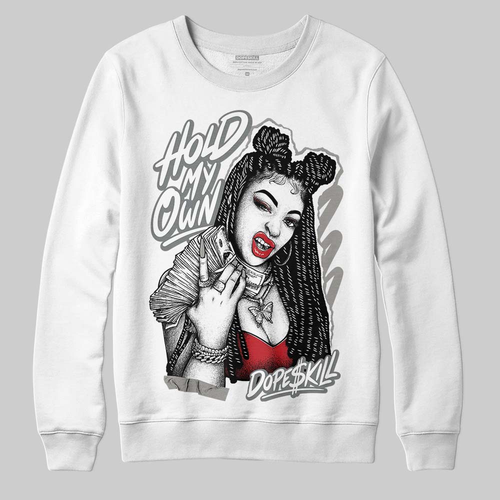 Cool Grey 9s DopeSkill Sweatshirt New H.M.O Graphic