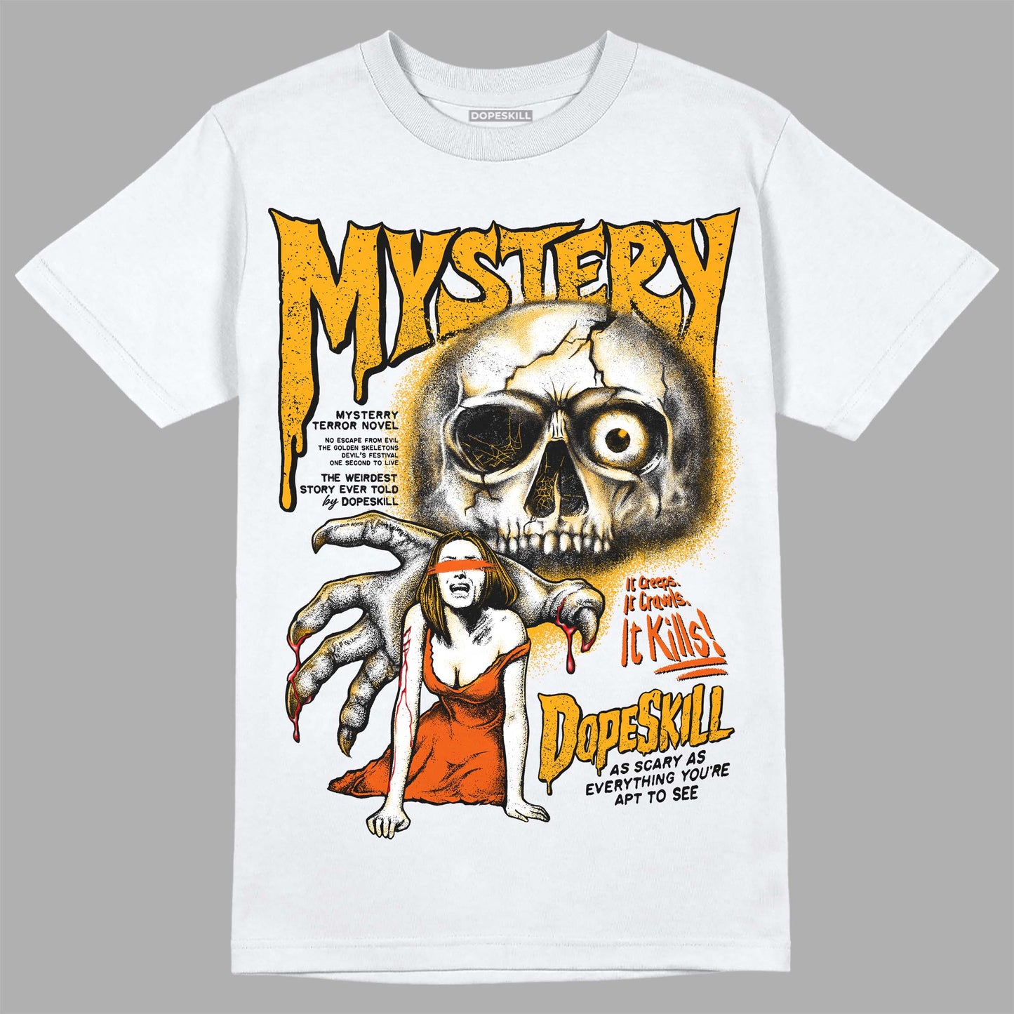 Black Taxi 12s DopeSkill T-Shirt Mystery Ghostly Grasp Graphic