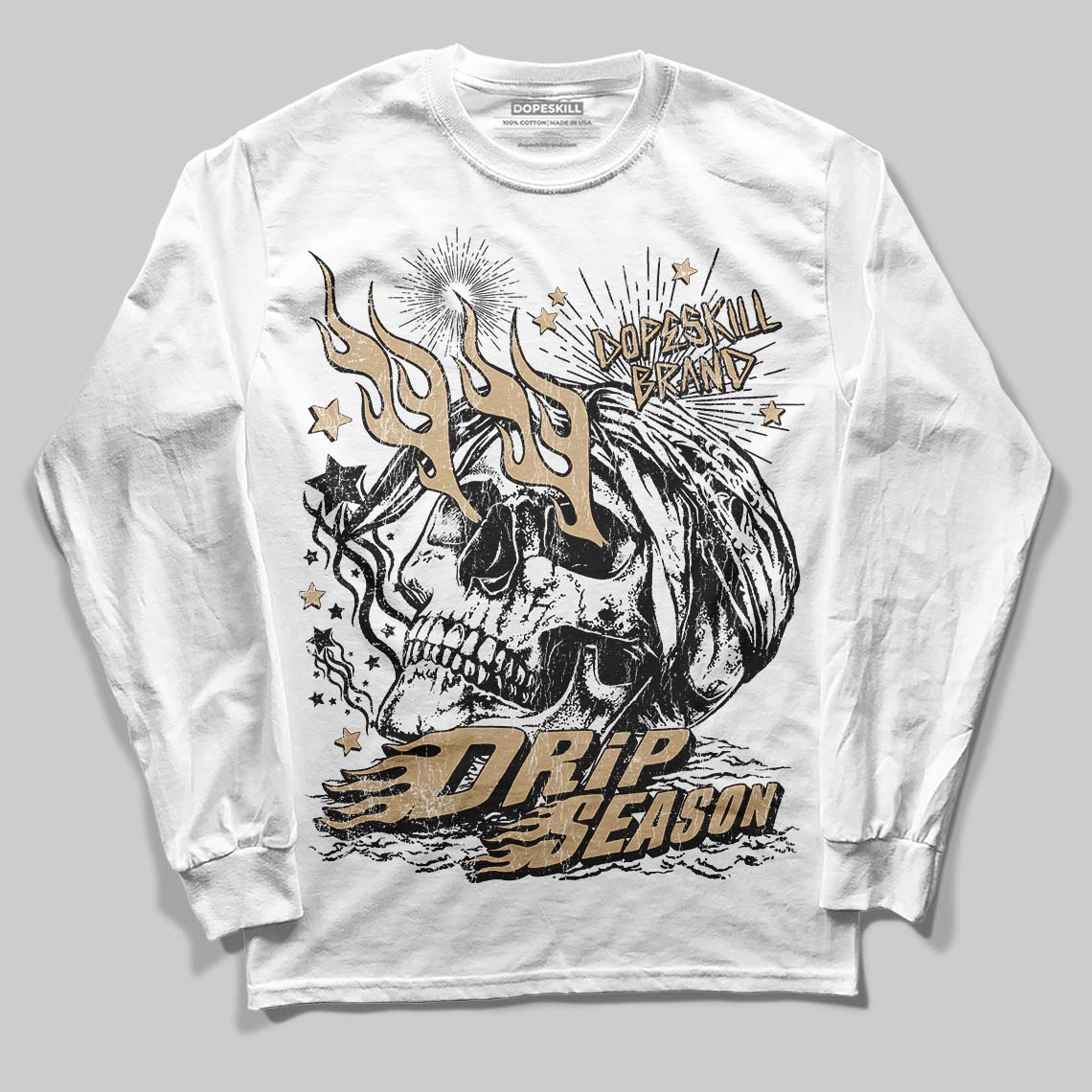 TAN Collection DopeSkill Long Sleeve T-Shirt Drip Season Graphic