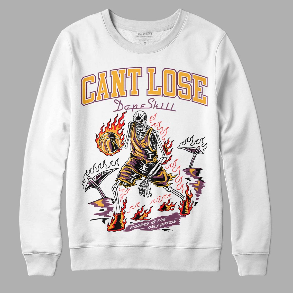 Brotherhood 1s High OG DopeSkill Sweatshirt Cant Lose Graphic