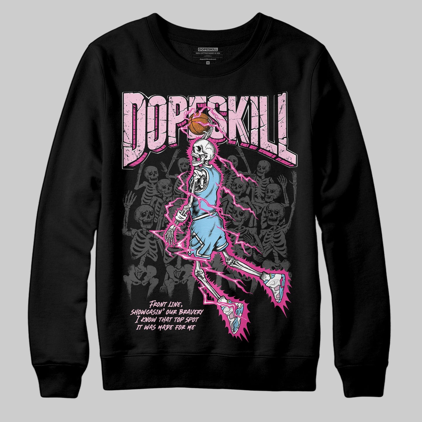 Doernbecher 6s DopeSkill Sweatshirt Thunder Dunk Graphic