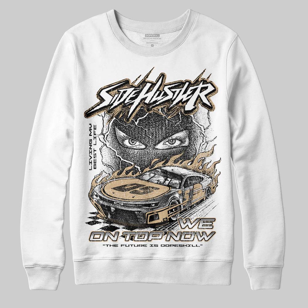 TAN Collection DopeSkill Sweatshirt New Side Hustler Graphic
