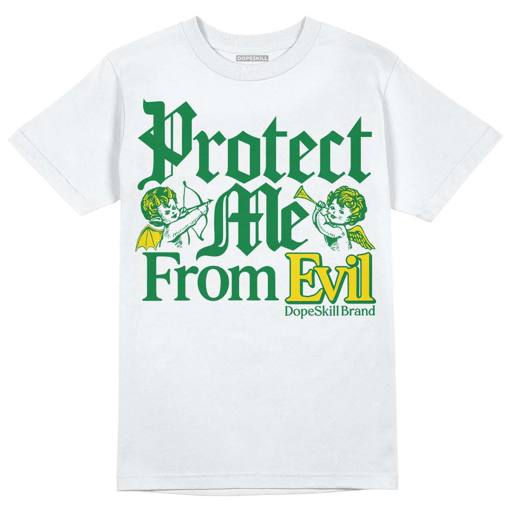 Dunk Reverse Brazil DopeSkill T-Shirt Protect Me From Evil Graphic