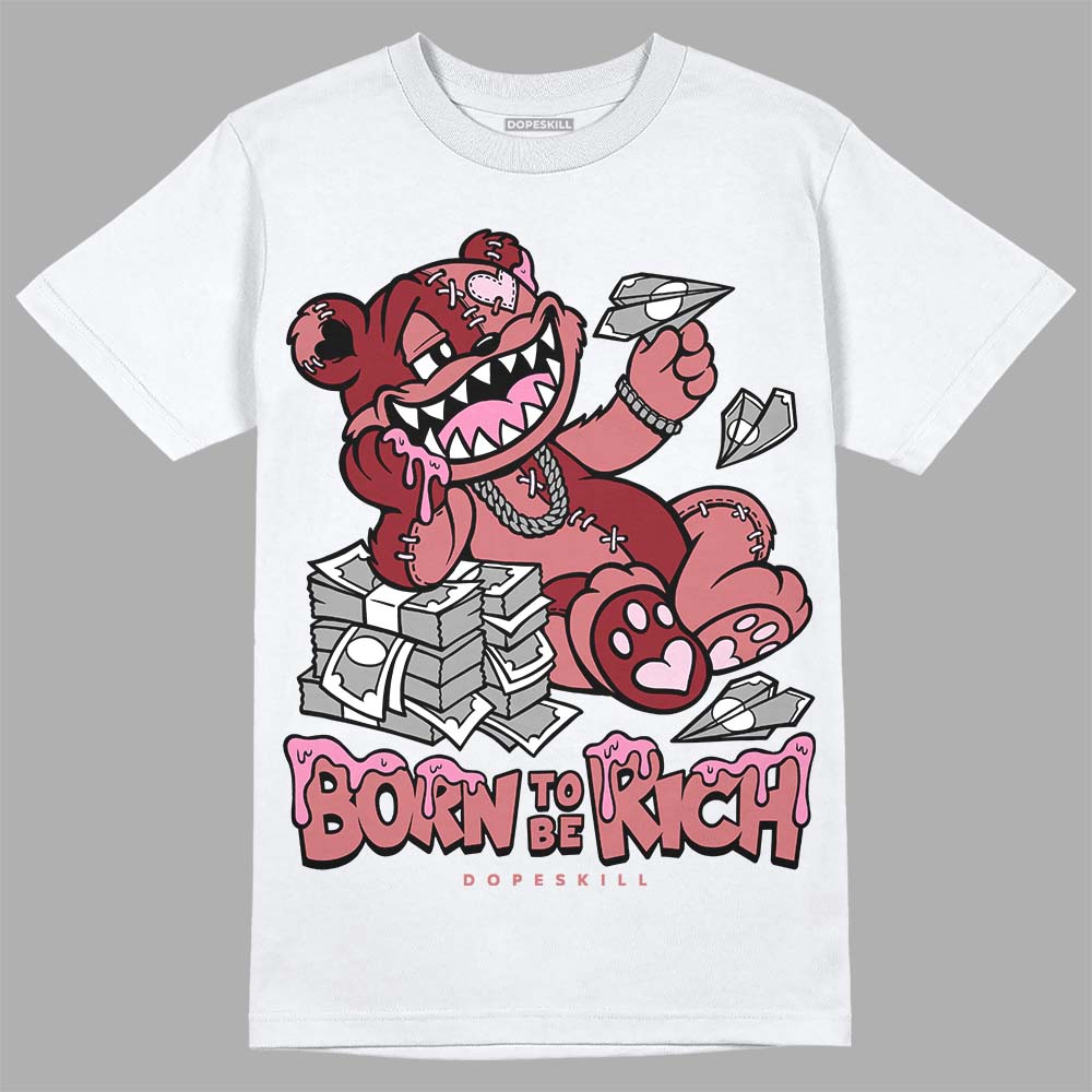 Valentine's Day Collection DopeSkill T-Shirt Born To Be Rich Graphic