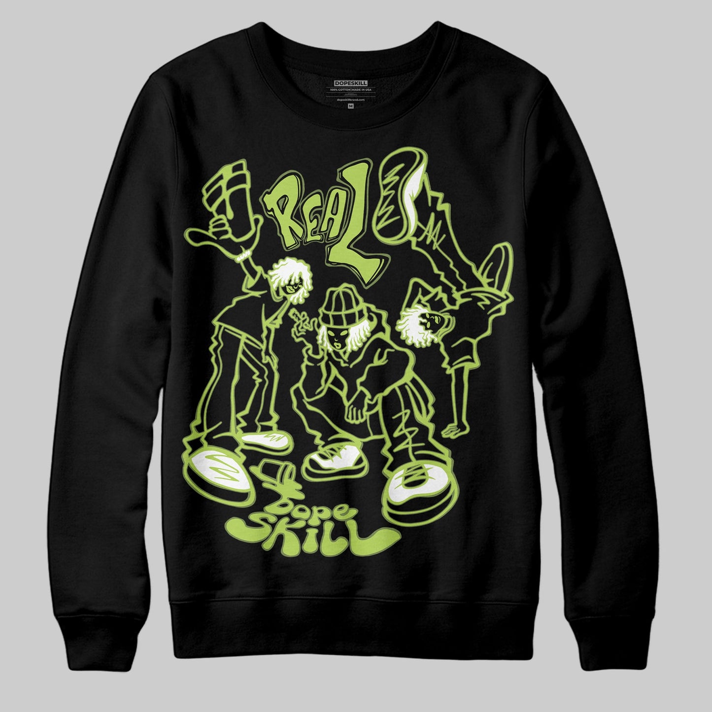 Bright Cactus 13s DopeSkill Sweatshirt Real Y2K Players Graphic