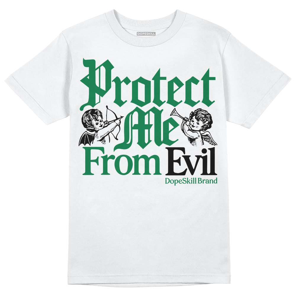 Lucky Green 5s DopeSkill T-Shirt Protect Me From Evil Graphic