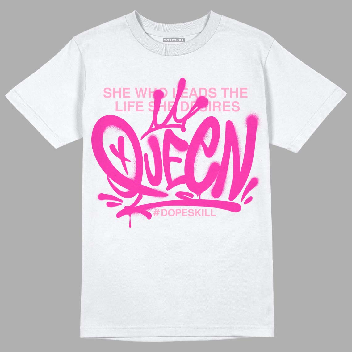 Triple Pink Dunk Low DopeSkill T-Shirt Queen Graphic