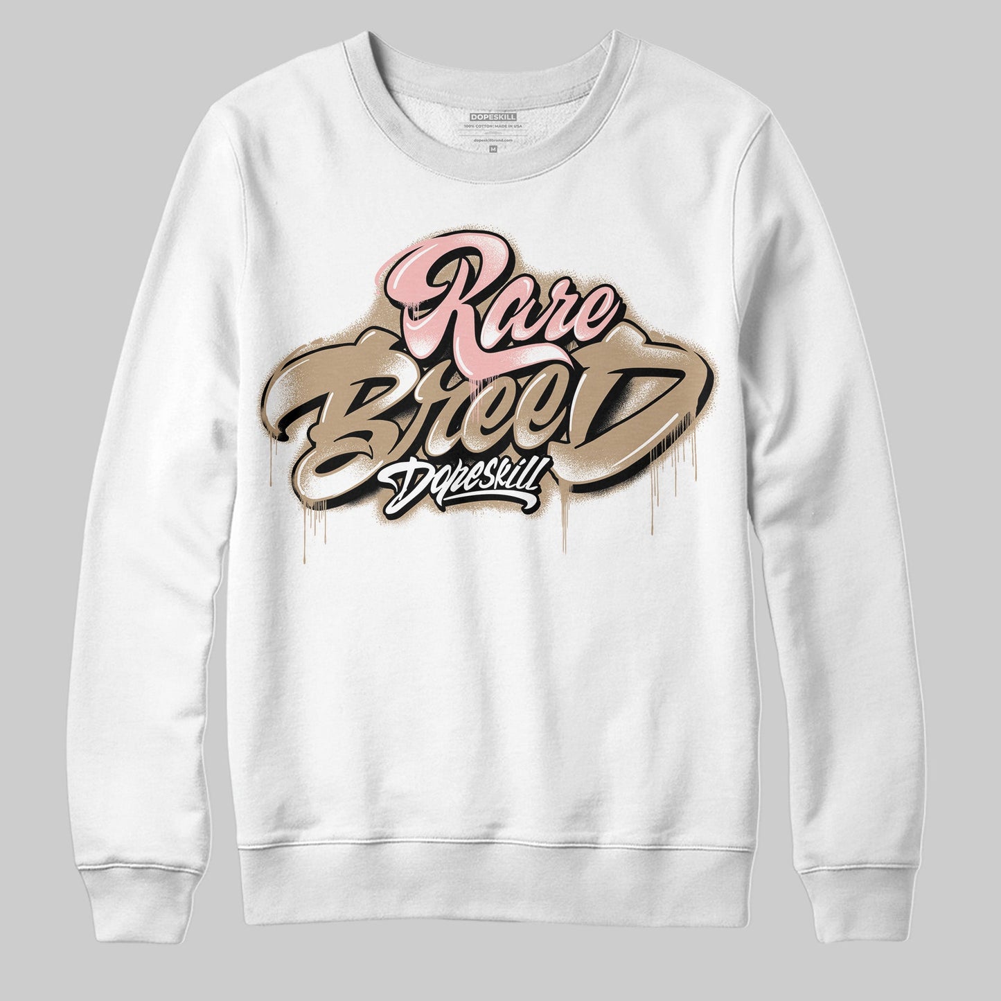 AIR FORCE 1 LINEN DopeSkill Sweatshirt Rare Breed Type Graphic