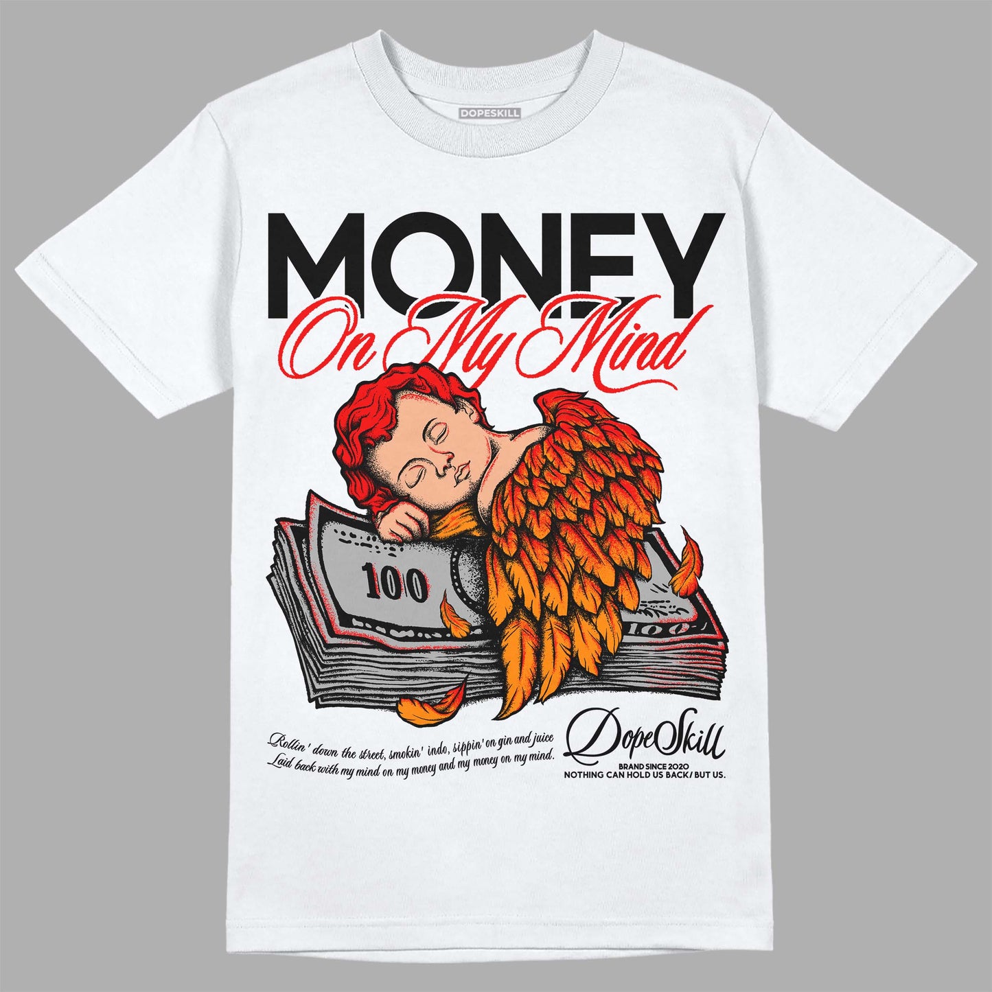 Dunk Low Panda White Black DopeSkill T-Shirt MOMM Graphic