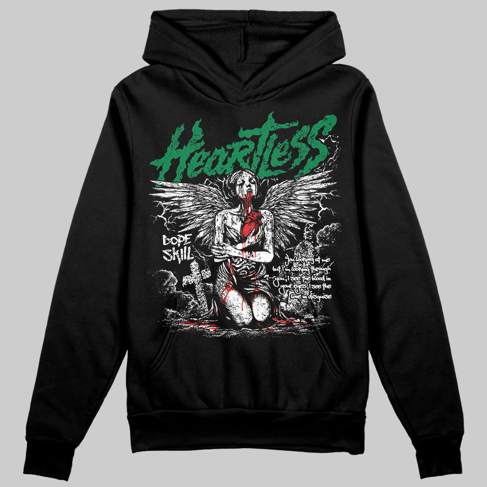 Lucky Green 5s DopeSkill Hoodie Sweatshirt Heartless Graphic