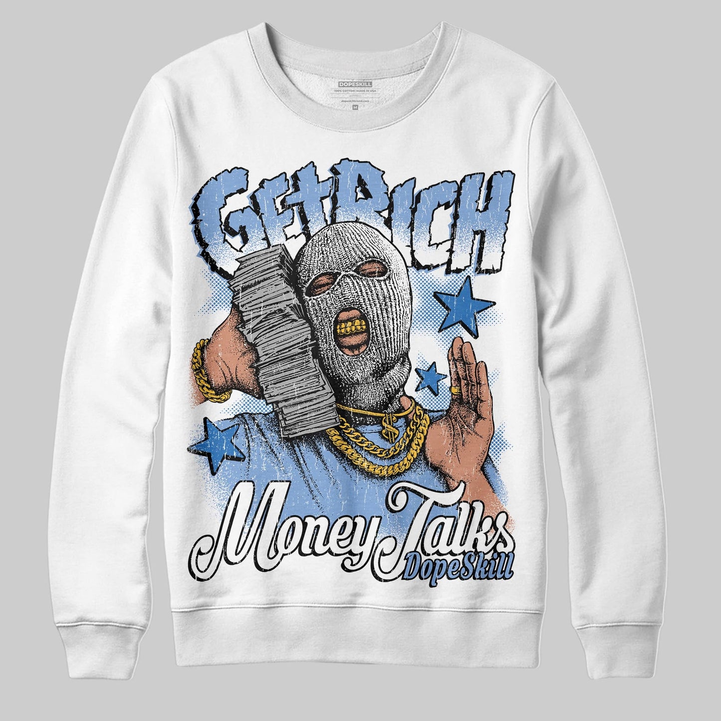 Forget Me Not 4s DopeSkill Sweatshirt Get Rich Graphic