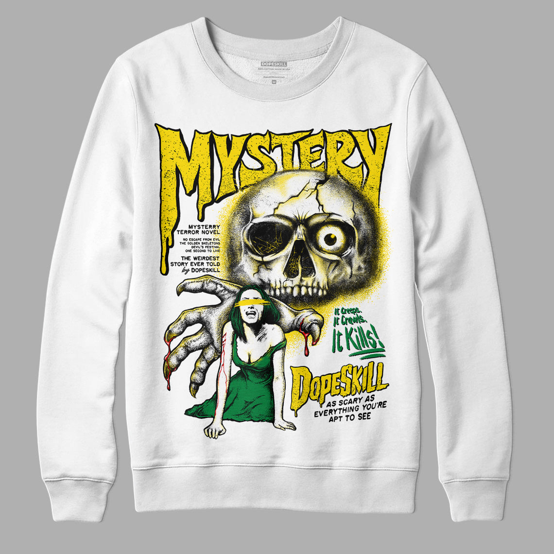 Dunk Reverse Brazil DopeSkill Sweatshirt Mystery Ghostly Grasp Graphic