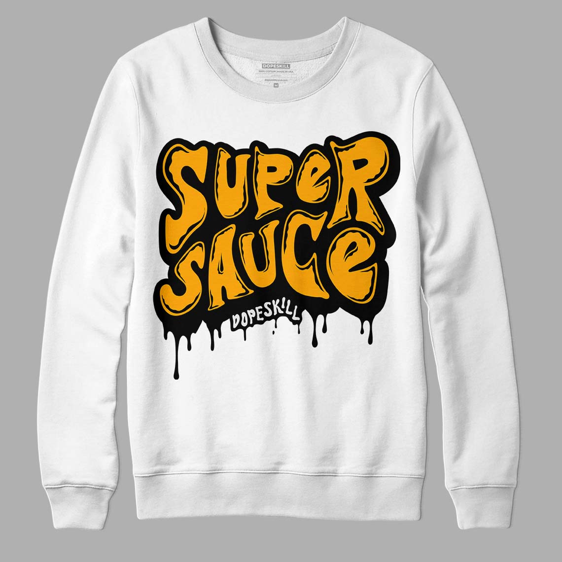 Black Taxi 12s DopeSkill Sweatshirt Super Sauce Graphic