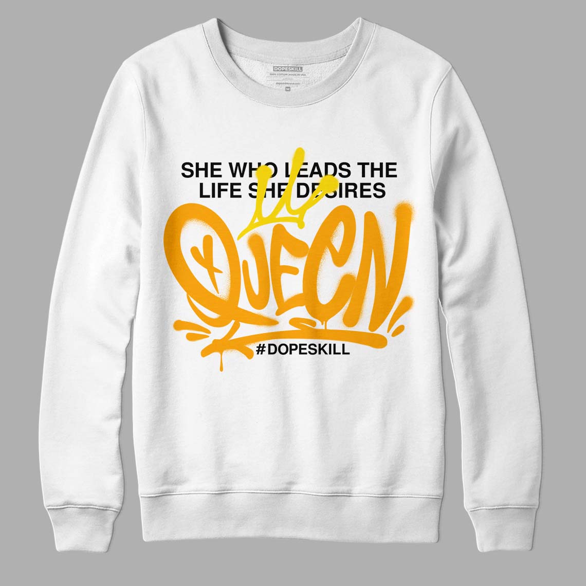 Black Taxi 12s DopeSkill Sweatshirt Queen Graphic
