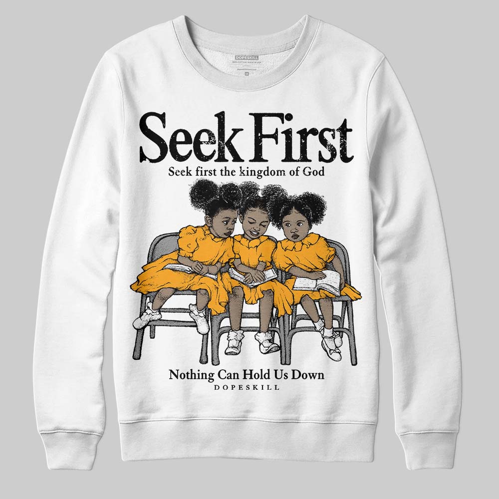 Black Taxi 12s DopeSkill Sweatshirt New Seek First Graphic