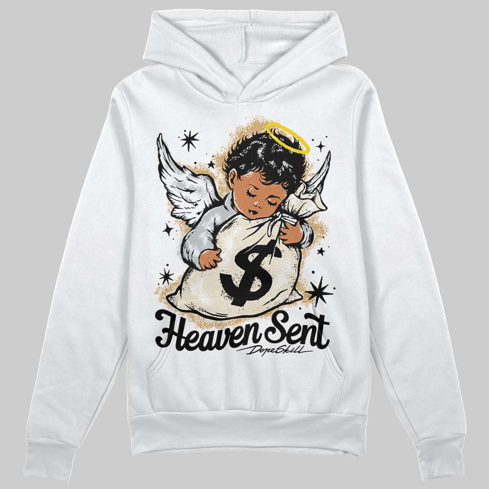 Reverse Metallic 5s DopeSkill Hoodie Sweatshirt Heaven Sent Graphic