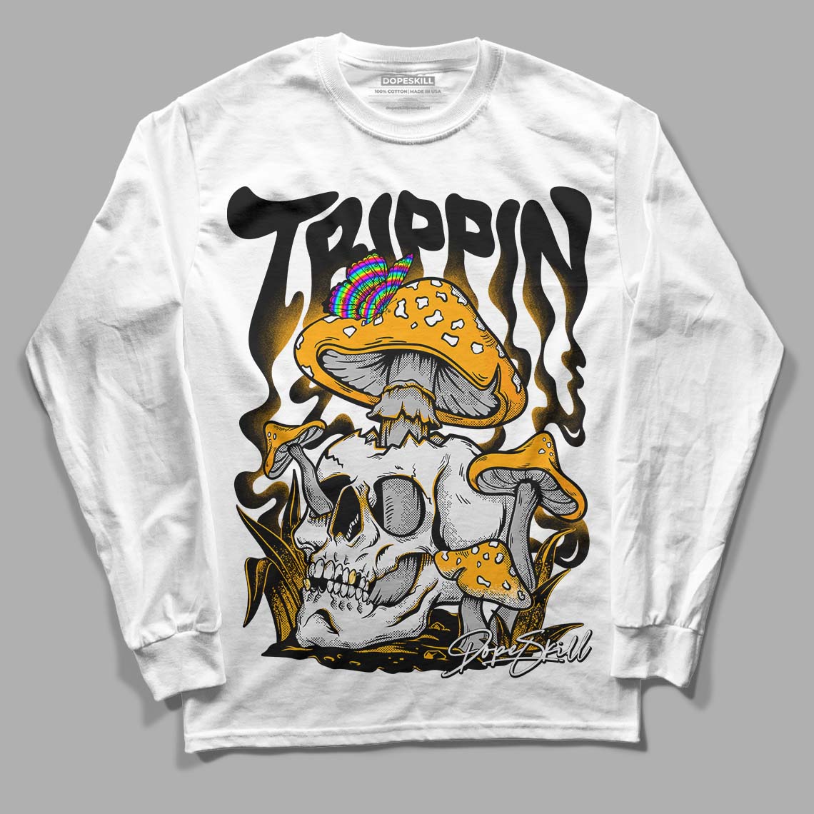Black Taxi 12s DopeSkill Long Sleeve T-Shirt Trippin Graphic