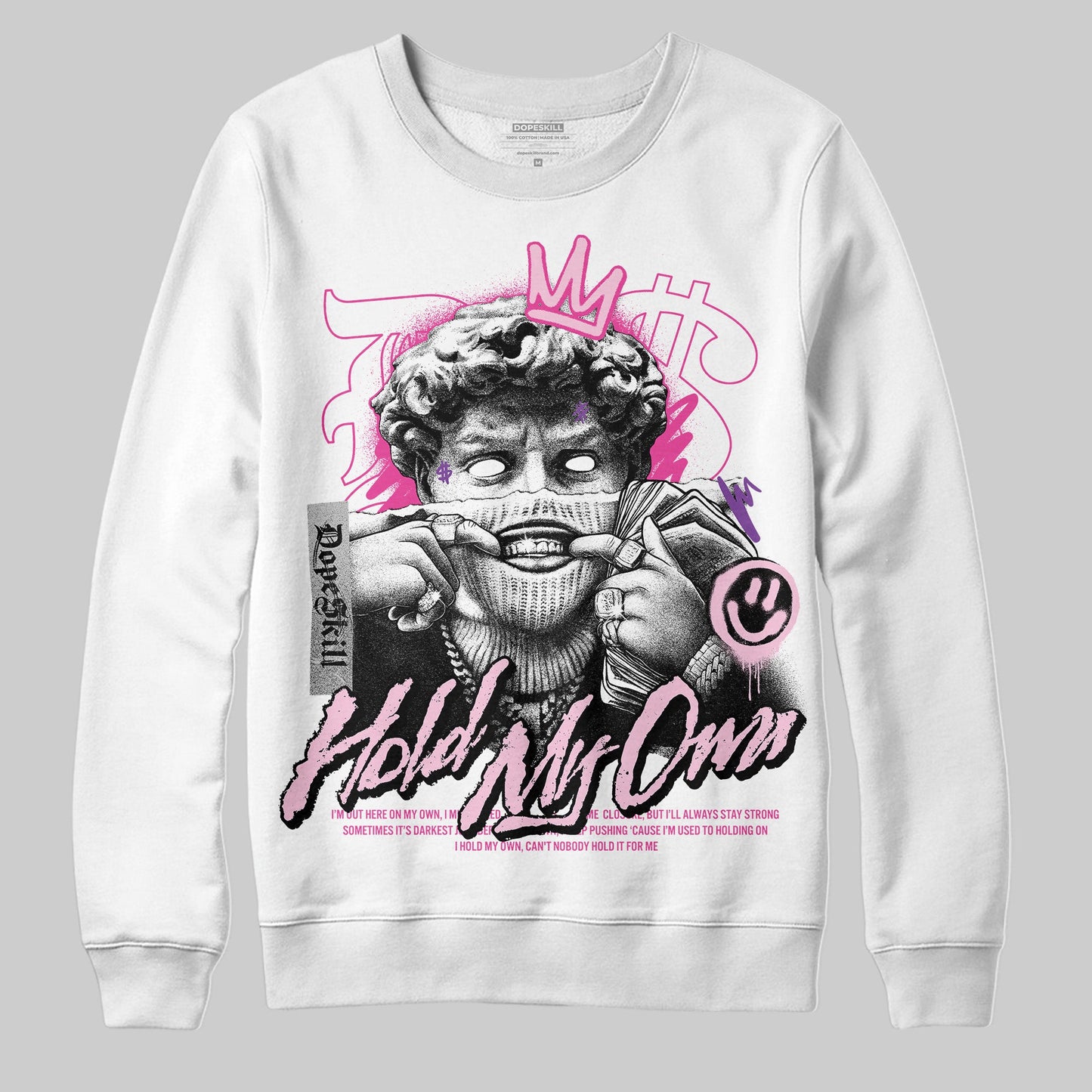 Pink Collection DopeSkill Sweatshirt In My Way Graphic