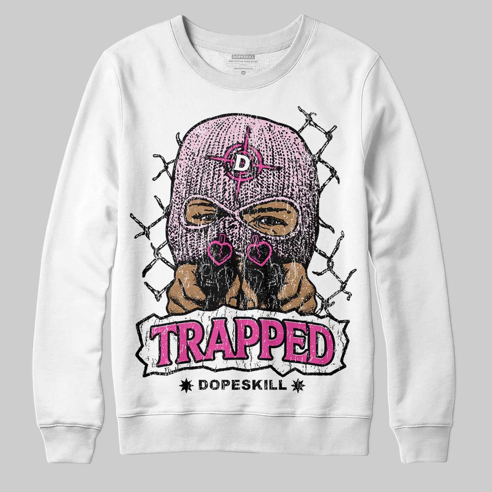 Triple Pink Dunk DopeSkill Sweatshirt New Trapped Graphic