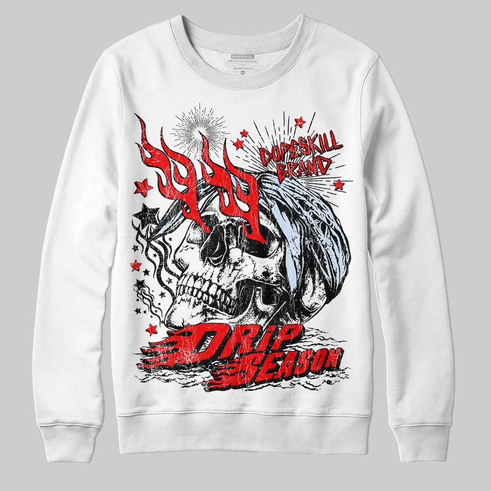 Cherry 11s DopeSkill Sweatshirt Drip Season Graphic