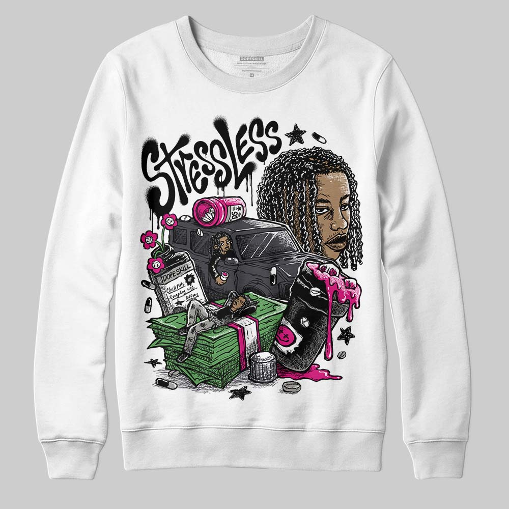 Black Cat 3s DopeSkill Sweatshirt Stressless Graphic