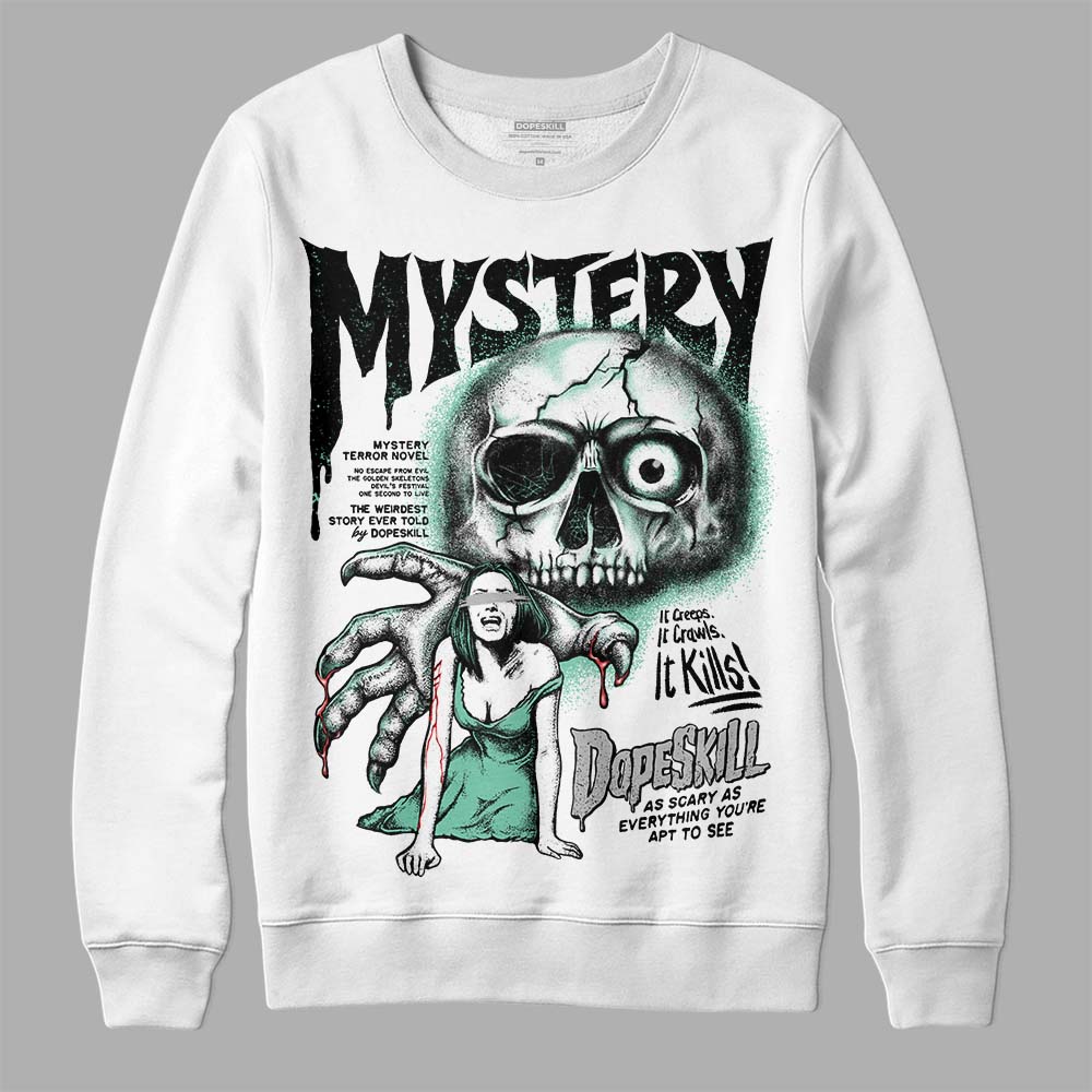 Green Glow 3s DopeSkill Sweatshirt Mystery Ghostly Grasp Graphic