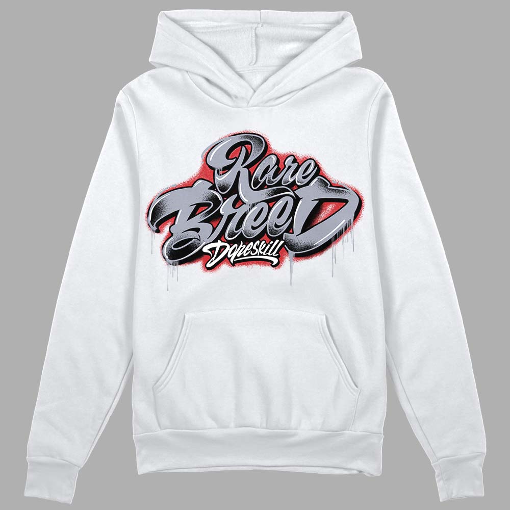 Bred Reimagined 4s DopeSkill Hoodie Sweatshirt Rare Breed Type Graphic