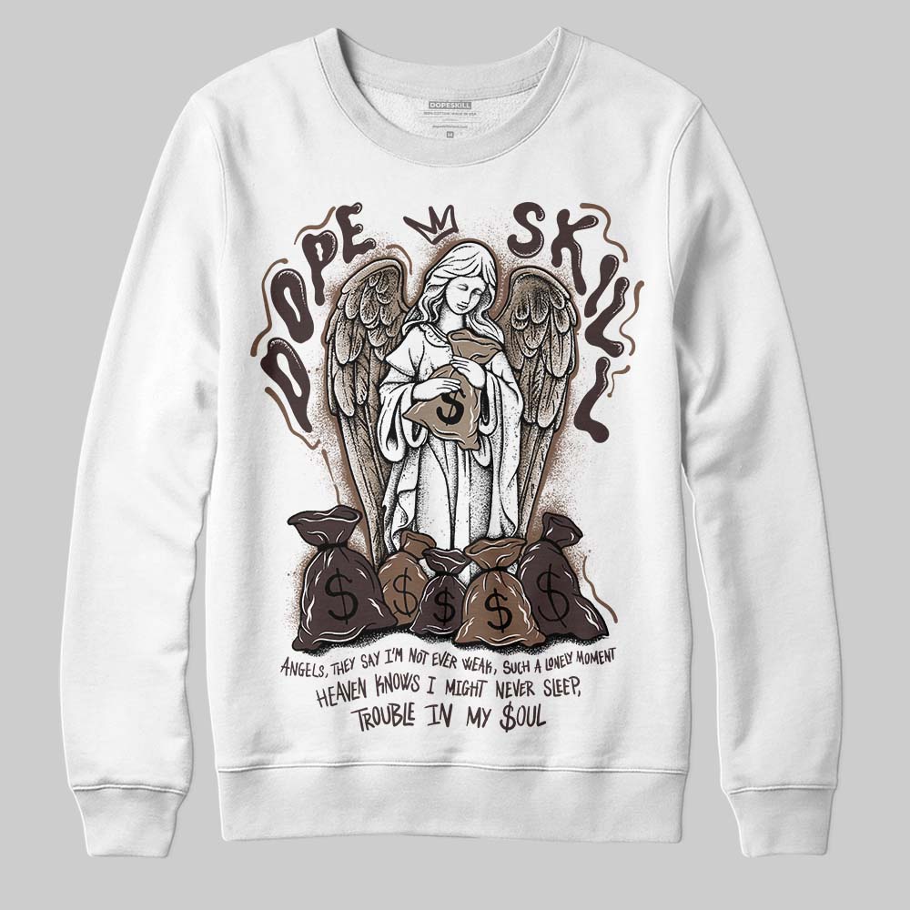 Baroque Brown 12s DopeSkill Sweatshirt Angels Graphic