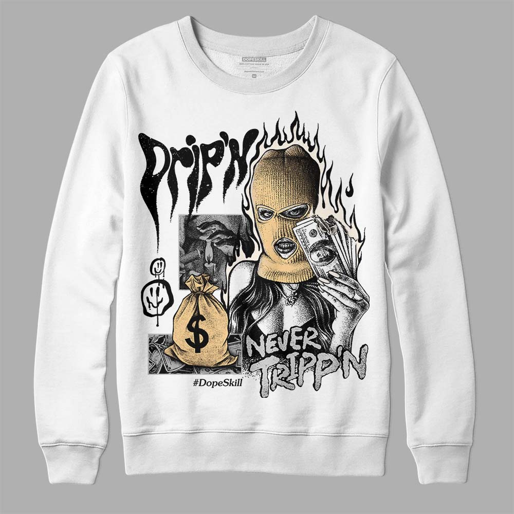 Off Noir 3s DopeSkill Sweatshirt Drip'n Never Tripp'n Graphic