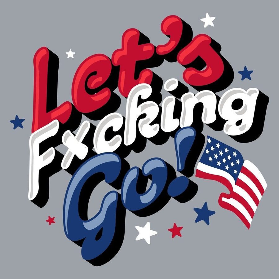 Let's F*cking Go T-Shirt - Dark Heather Gray
