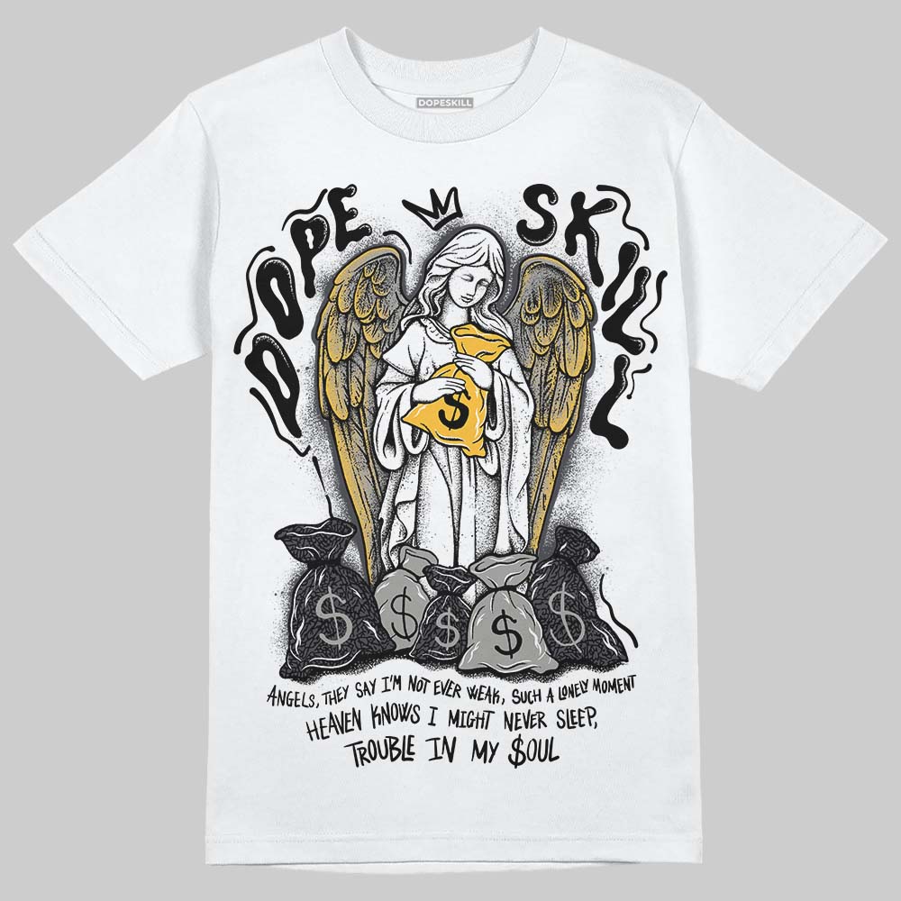 Black Cat 3s DopeSkill T-Shirt Angels Graphic
