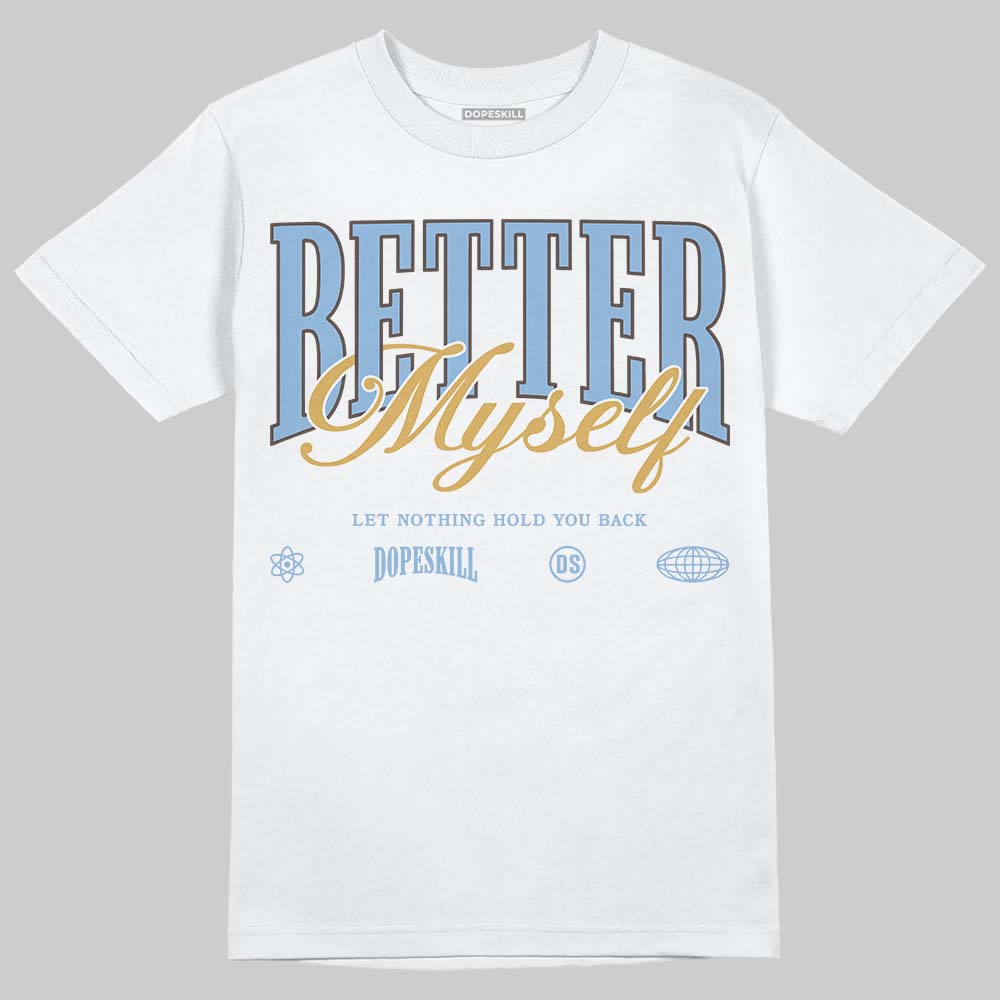 Handball Spezial Light Blue DopeSkill T-Shirt Better Myself Graphic