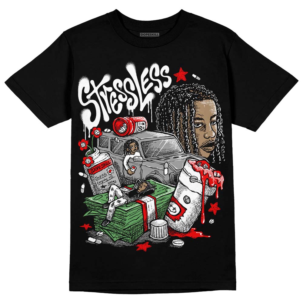 Black and White Collection DopeSkill T-Shirt Stressless Graphic